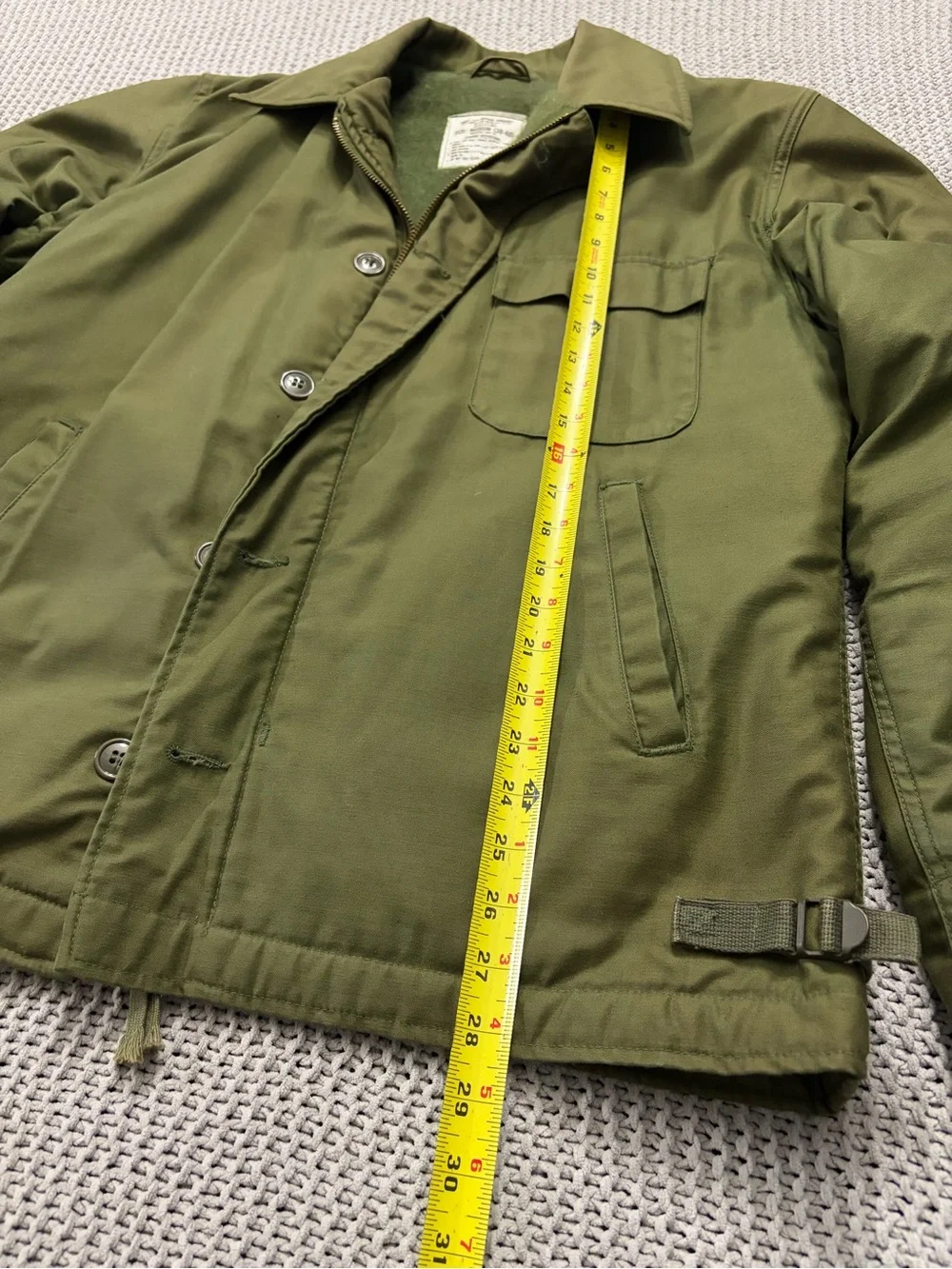 Vanderbilt Shirt Co. Vintage Permeable Military Jacket OG 107 Olive M 38-40
